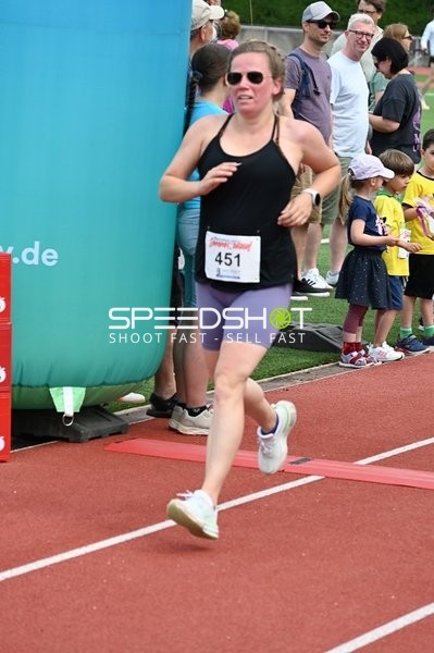 Läuferin beim TVE Sommerlauf