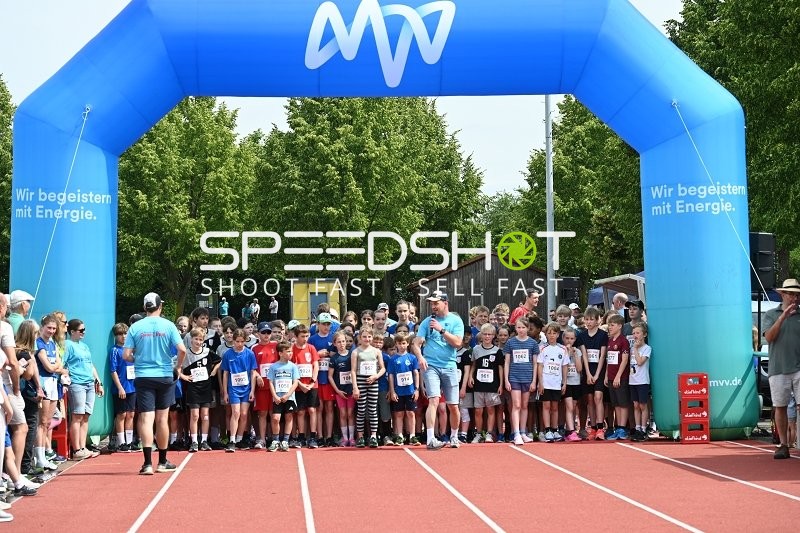 Startvorbereitung TVE Sommerlauf Edingen 2025