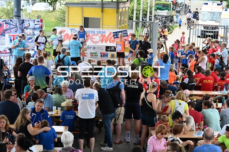 TVE Sommerlauf Edingen 2025 Siegerehrung