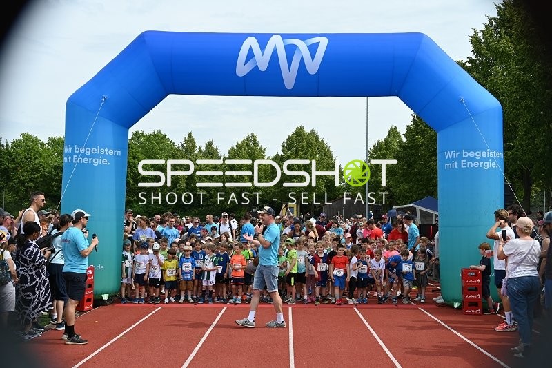 Startvorbereitung TVE Sommerlauf Edingen