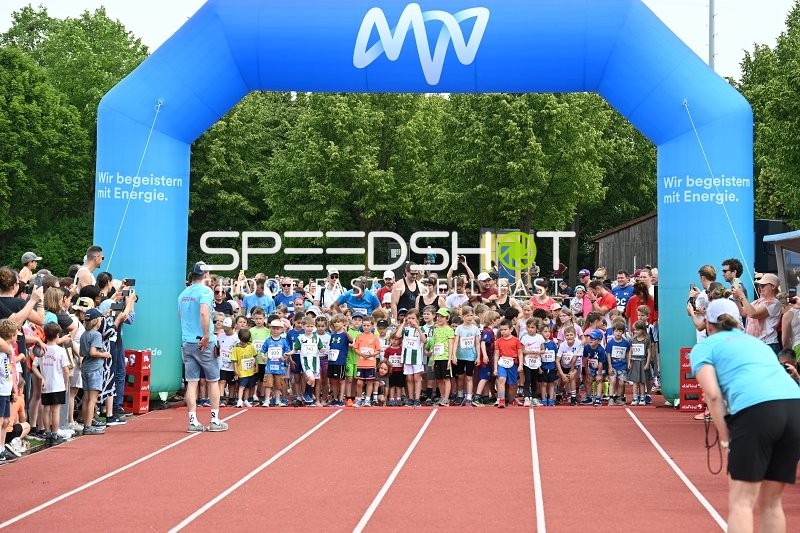 Startaufstellung TVE Sommerlauf Edingen