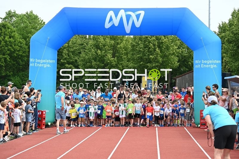 Startaufstellung Kinderlauf