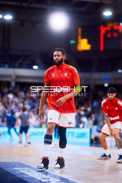 Spieler auf dem Court