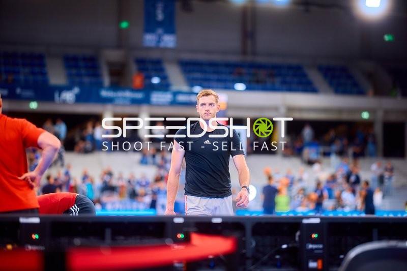 Basketballspieler in Aktion