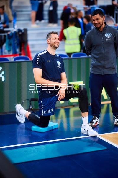 MLP Academics Spieler Aufwärmen