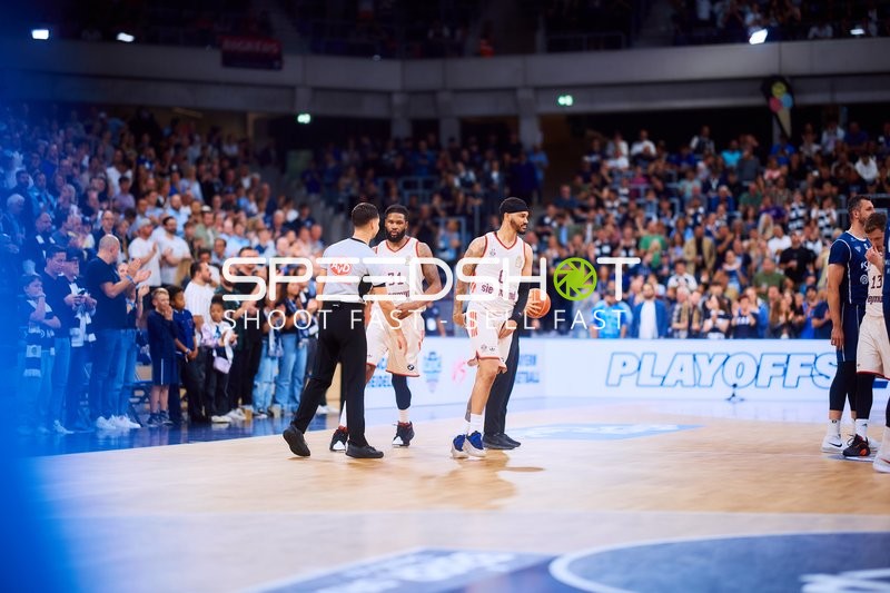 Basketball Playoff Szene