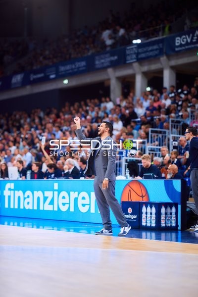 Coach an der Seitenlinie