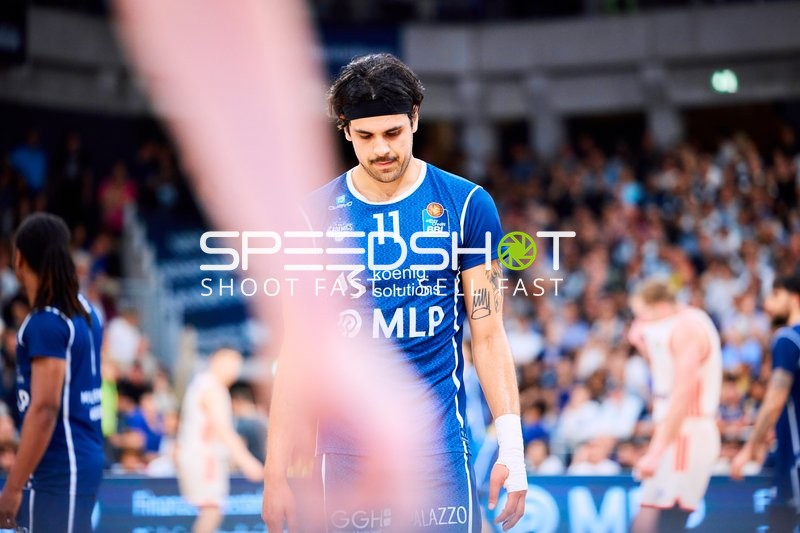 Spieler auf dem Court