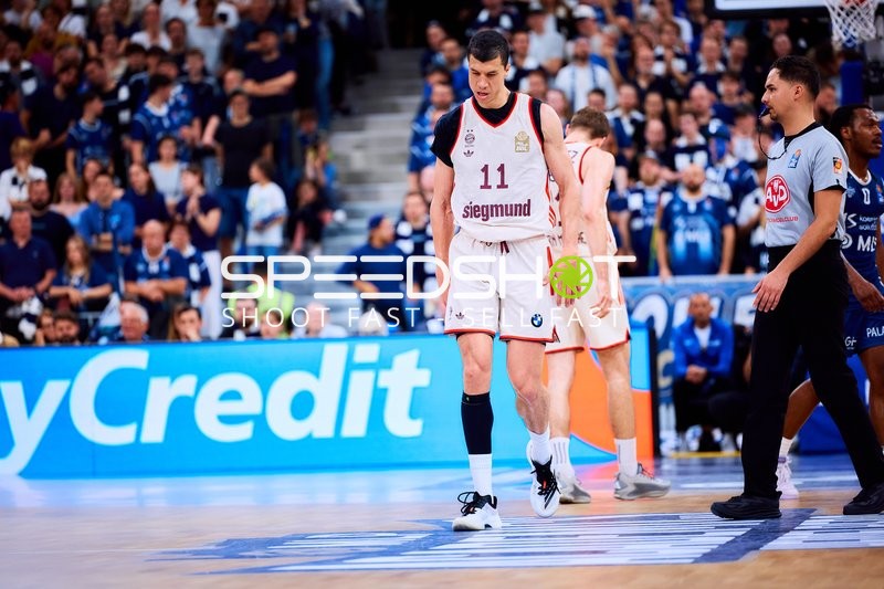 Spieler auf dem Court