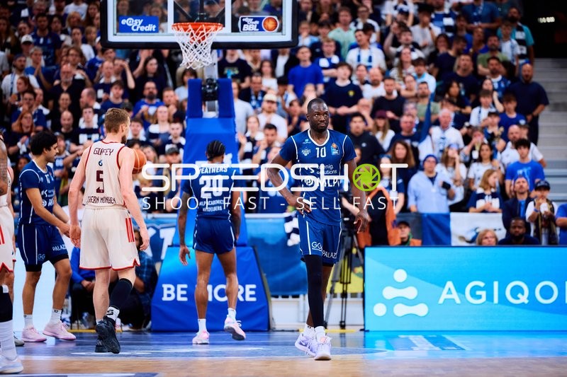 Spieler auf dem Court