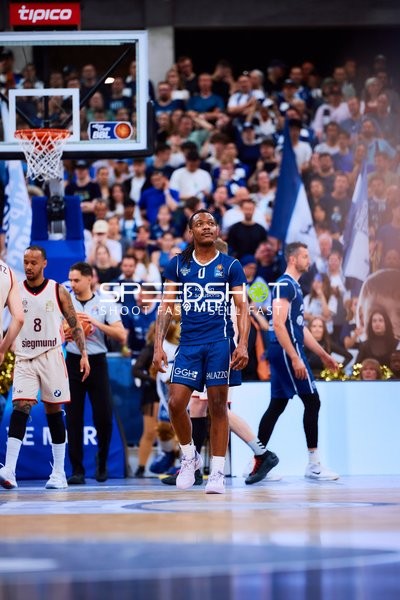 Spieler auf dem Court