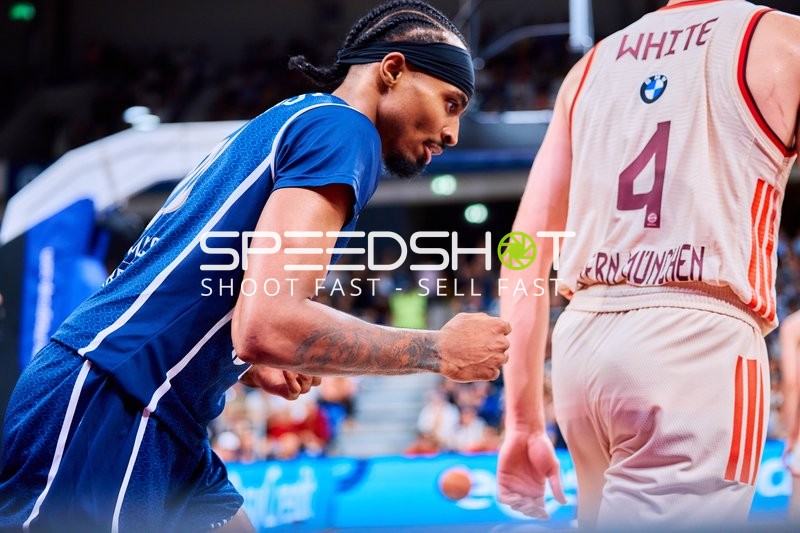 Basketball Aktion auf Court