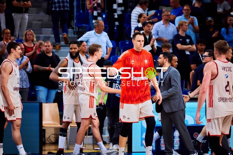 Spieler und Trainer FC Bayern