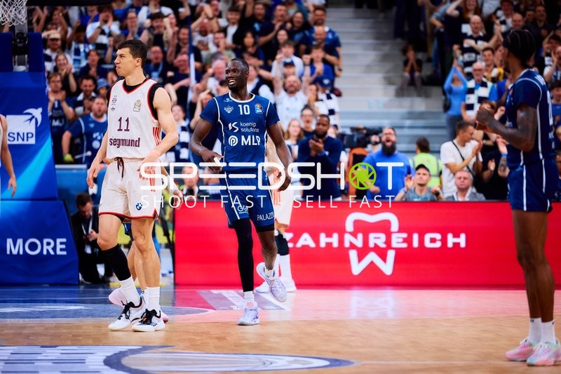 Spieler auf dem Court