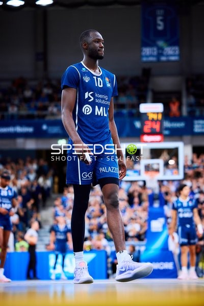 Spieler auf dem Court