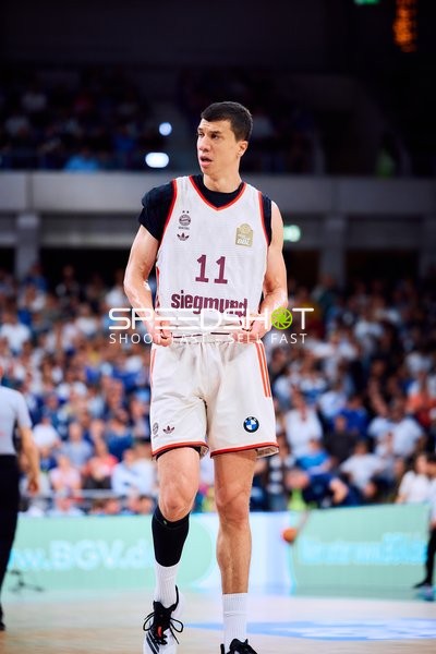 Spieler auf dem Court