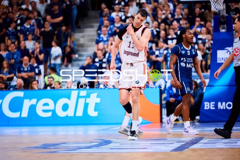 Spieler auf dem Court