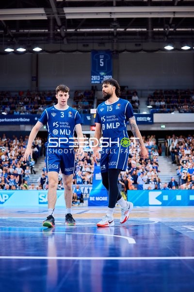 Spieler auf dem Court