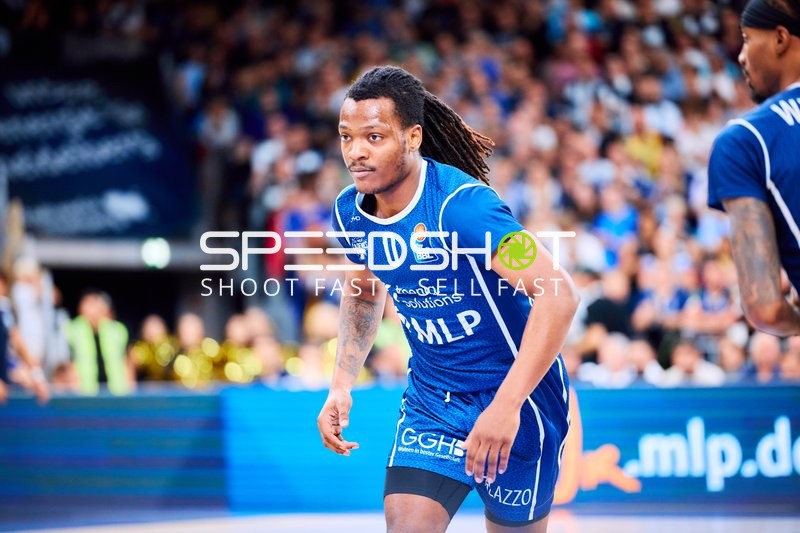 DJ Horne (0; MLP Academics Heidelberg) in Aktion