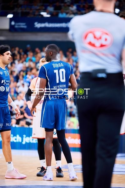 Spieler auf dem Court