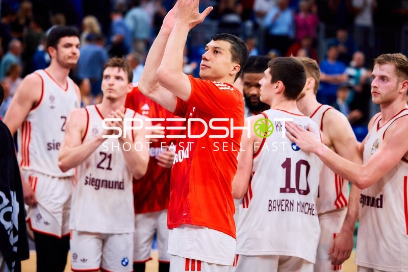 Spieler auf dem Court