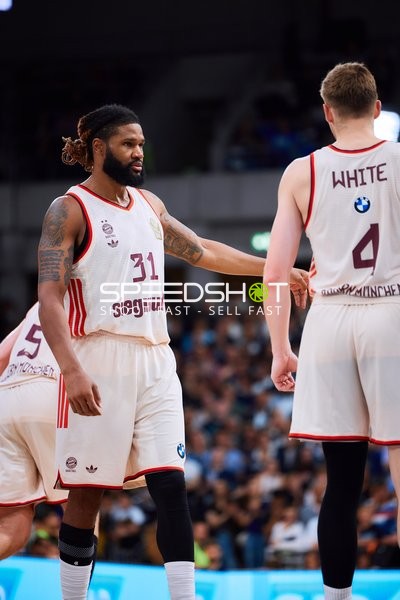 Spieler auf dem Court