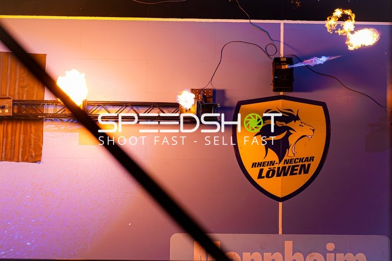 Feuer-Effekt an Wand