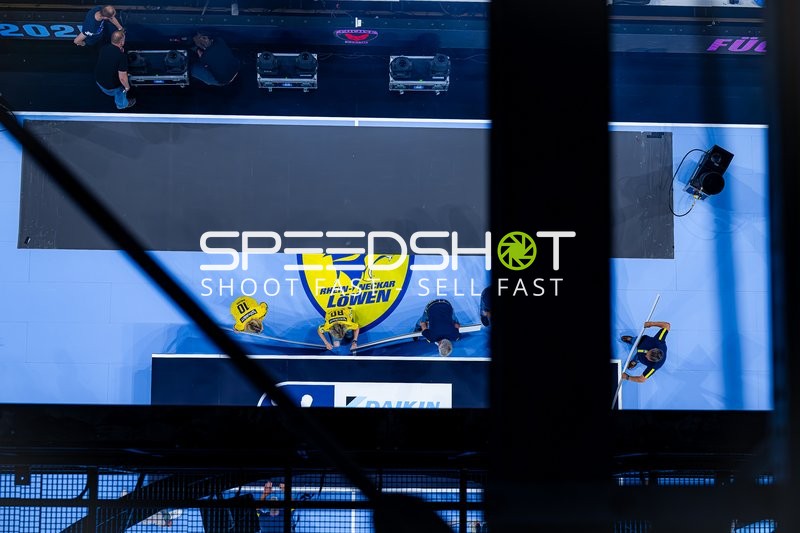 Handball Vorbereitung SAP Arena