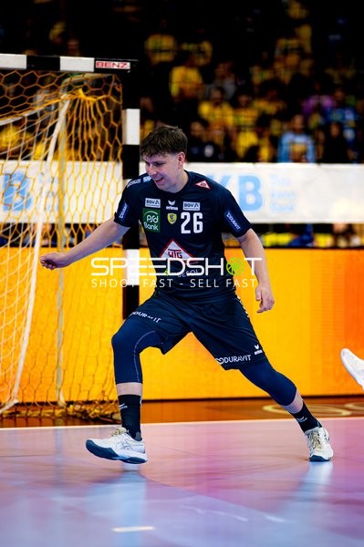 Spieler in der Halle