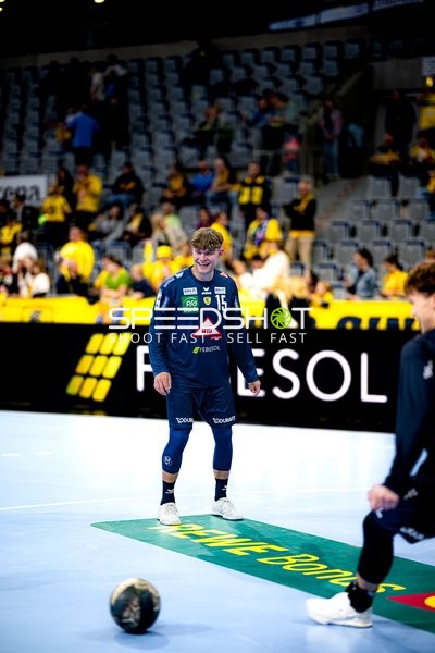 Spieler in der Halle