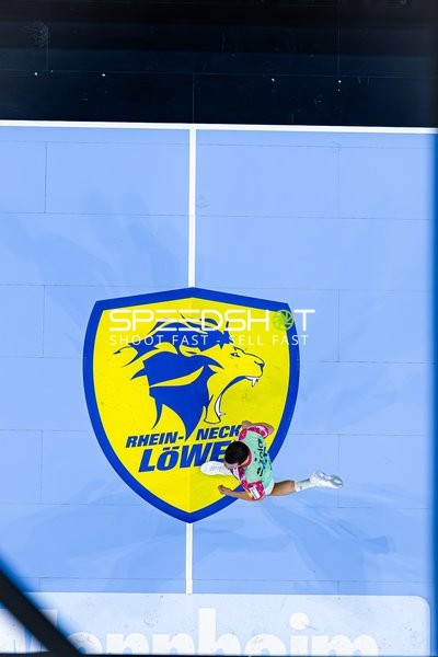 Spieler auf Spielfeld