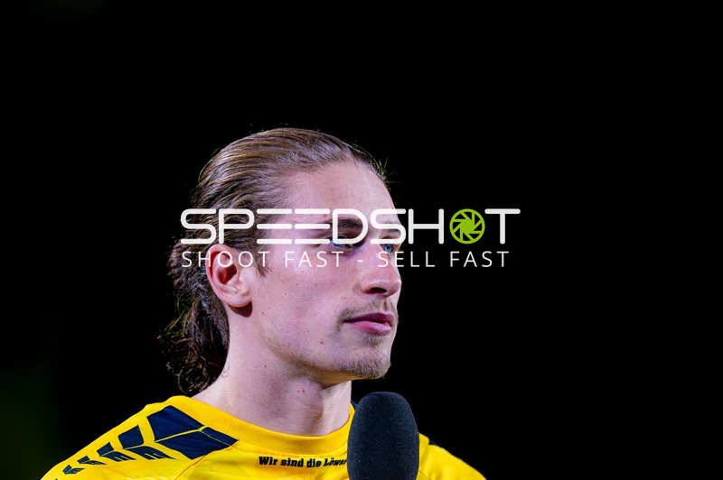 Handball I Juri Knorr (10; Rhein Neckar Löwen) bei seiner Verabschiedung