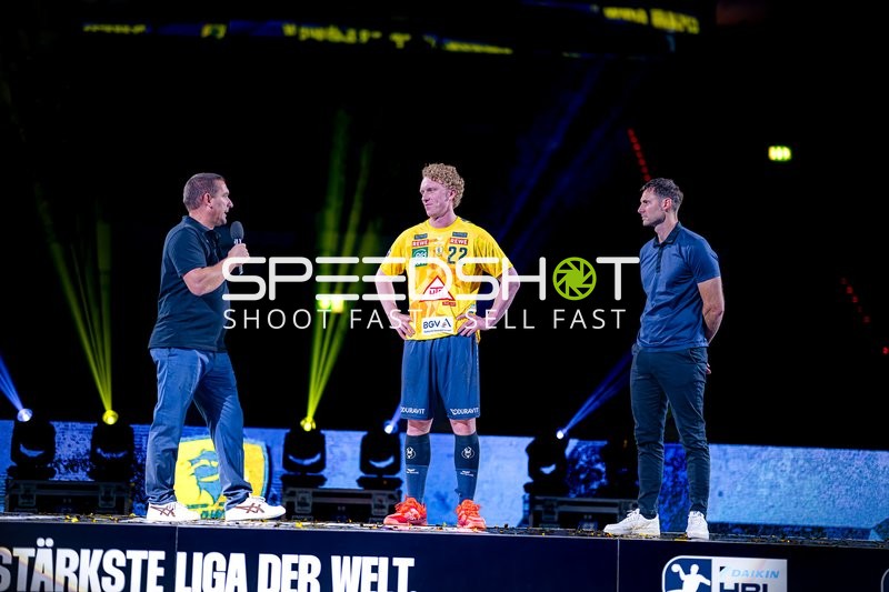 Spieler in der Halle