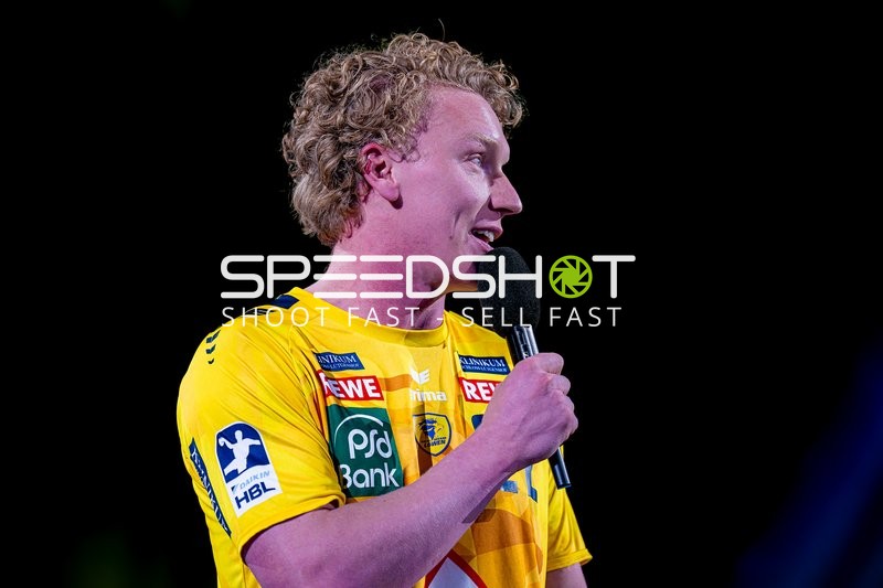 Handball I Interview in der Halle