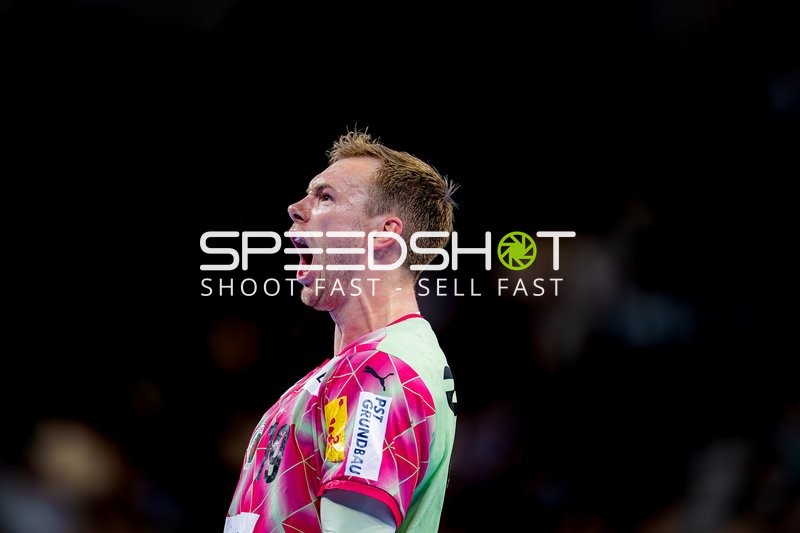 Mathias Gidsel (19, Füchse Berlin) jubelt