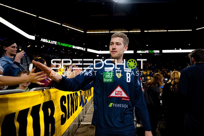 Spieler Tim Nothdurft (8; Rhein Neckar Löwen) in Aktion