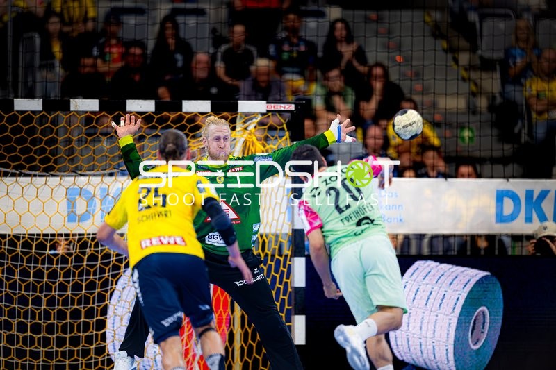 Torwart Mikael Appelgren (1; Rhein Neckar Löwen) in Aktion