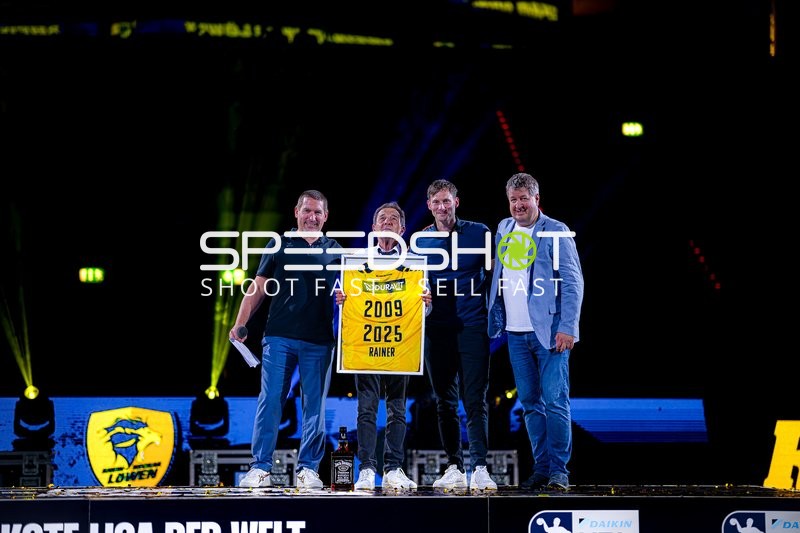 Ehrung bei Rhein-Neckar Löwen