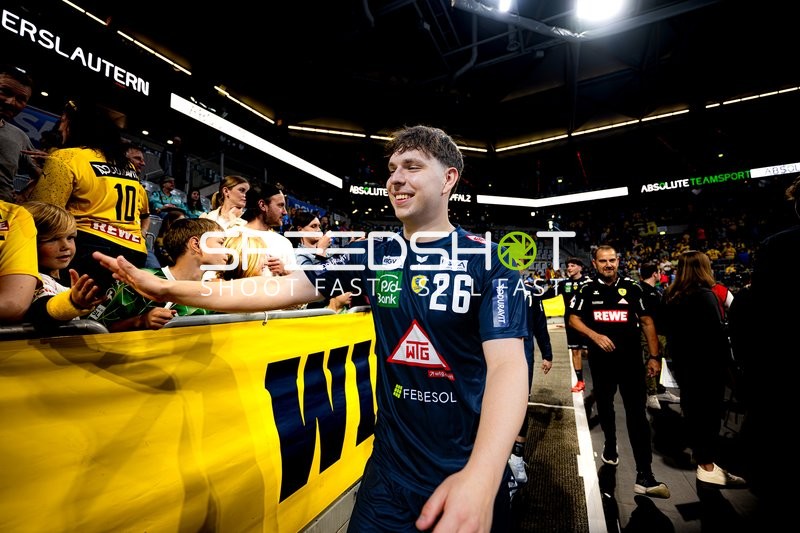 Spieler Niklas Michalski (26; Rhein Neckar Löwen) in Halle