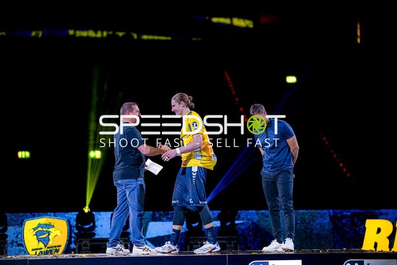 Spieler in der Halle