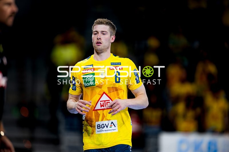 Handball I Tim Nothdurft (8; Rhein Neckar Löwen) in Position