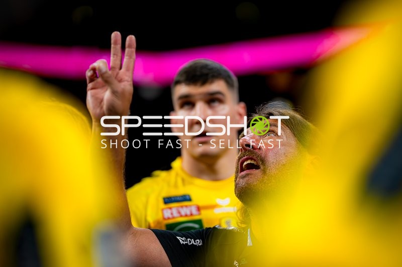 Spieler in der Halle