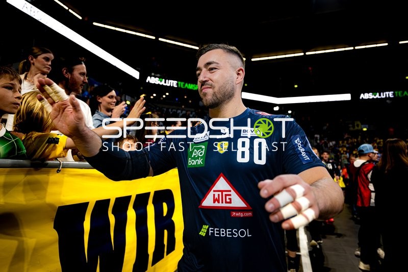 Jannik Kohlbacher Jannik Kohlbacher (80; Rhein Neckar Löwen) in Aktion