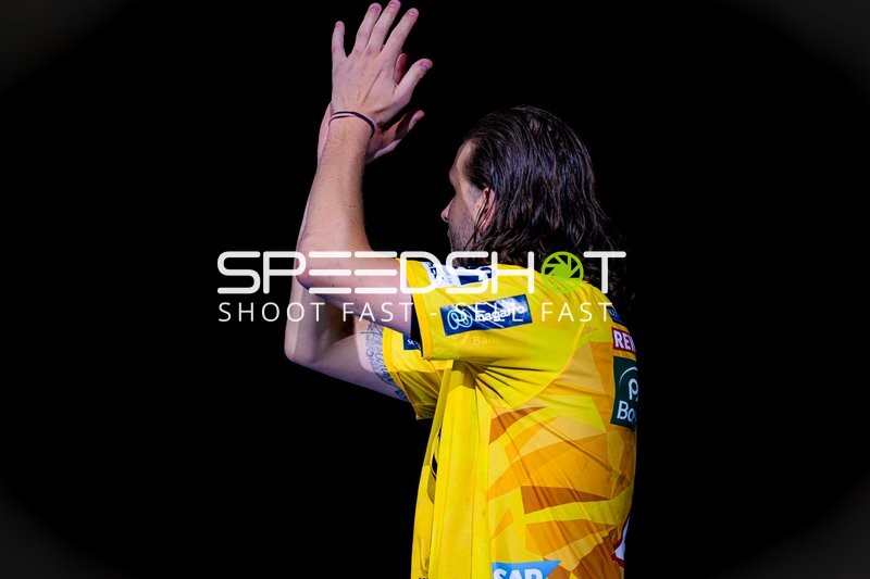 Spieler in der Halle