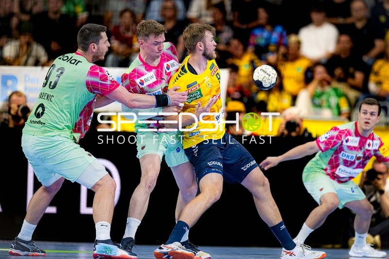 Spieler in defensiver Aktion