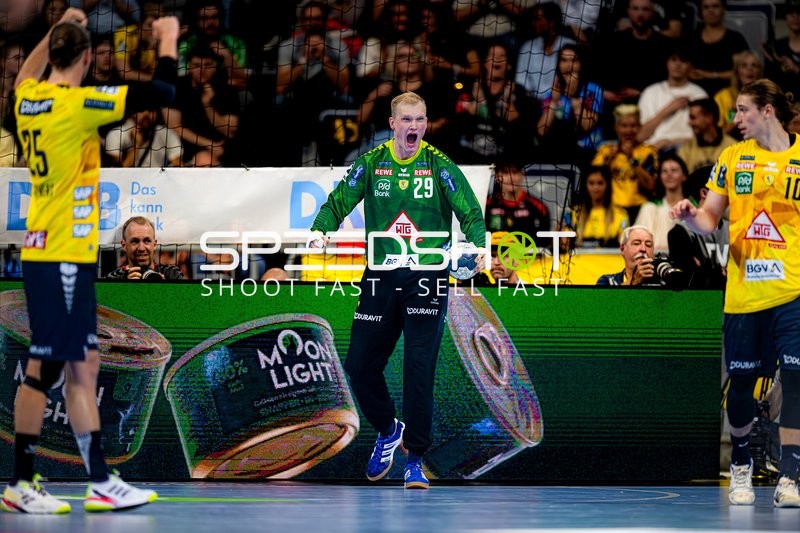 Jubel und Position Rhein-Neckar Löwen