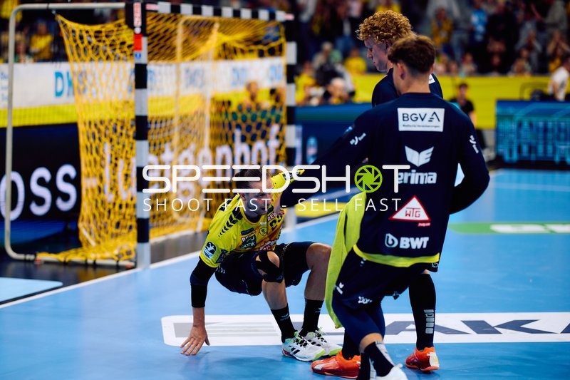 Spieler in der Halle