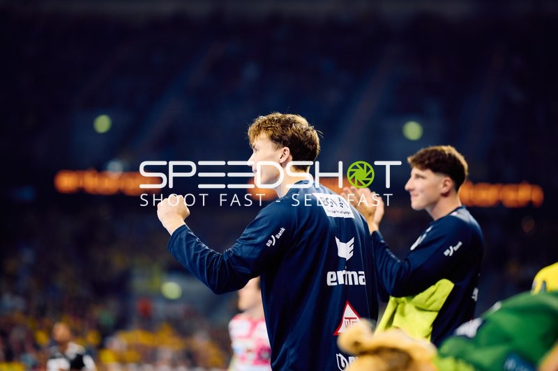 Spieler in der Halle