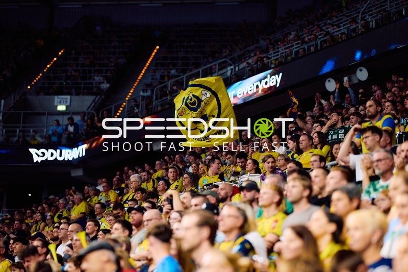 Fans in der SAP Arena