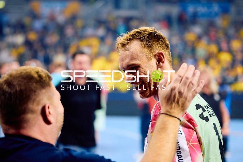 Mathias Gidsel (19, Füchse Berlin) lächelt